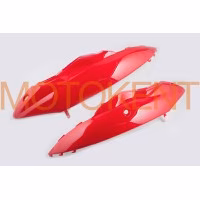 Пластик Zongshen WIND задня бокова пара (червоний) EVO