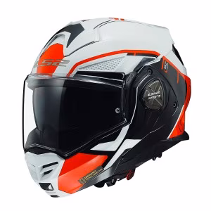 Шолом модуляр LS2 FF901 Advant X Metryk White Red