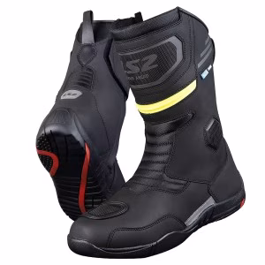 Моточеревики LS2 Goby Man Boots WP Black Hi-Vis Yellow