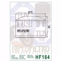 Фільтр масла HIFLO HF164 BMW Motorcycle Scooter