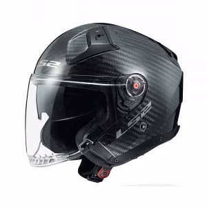 Шолом напівлицевик LS2 OF603 Infinity 2 C Gloss Carbon