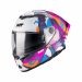 Шолом інтеграл MT Thunder 4 R SV Pipen C8 Gloss White Purple