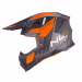 Шолом кросовий NOX N634 Storm Matt Black Neon Orange