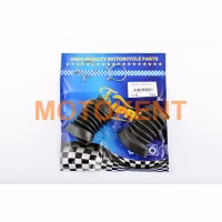 Гофри передньої вилки (пара) L-80mm, d-27mm, D-45mm Yamaha JOG 50 3KJ (диск) KOMATCU