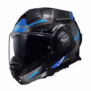 Шолом модуляр LS2 FF901 Advant X Spectrum Black Titanium Blue