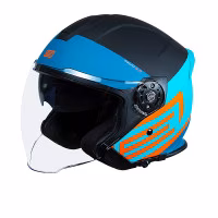 Шолом напівлицевик Origine Palio 2.0 Scout Blue Black Matt