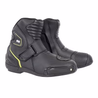 Моточеревики Oxford Omega Air Short MS Boot Blk/ Wht/ Ylw