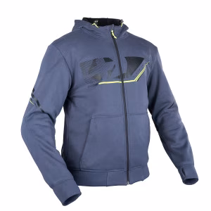 Мотоциклетна толстовка Oxford Super Hoodie 2.0 MS Sports Grey