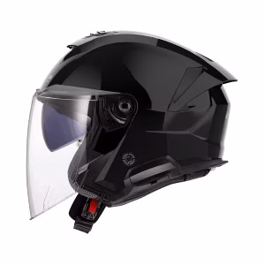 Шолом напівлицевик LS2 OF618 Verso 2 Solid Gloss Black