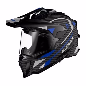 Шолом єндуро LS2 MX701 EXPLORER C Adventure Blue