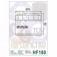 Фільтр масла HIFLO HF160 BMW Bimota Husqvarna 