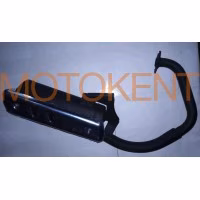 Глушник Honda DIO AF18/27 (плоский) EVO