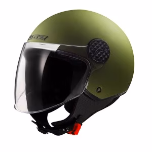 Шолом напівлицевик LS2 OF558 Sphere Lux 2 Solid Matt Military Green