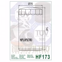 Фільтр масла HIFLO HF173C Harley Davidson Motorcycle