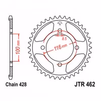 Зірка задня ведена JT JTR462 Kawasaki KX85 KX80 KLX140 KX100 Suzuki RM100 Motorcycle