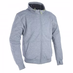 Мотоциклетна толстовка Oxford Super Hoodie 2.0 MS Grey
