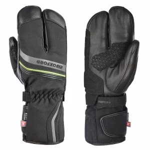 Моторукавички Oxford Polar 1.0 MS Glove Black/Fluo
