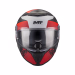 Шолом інтеграл MT Thunder 4 SV Waves B5 Matt Red Black White