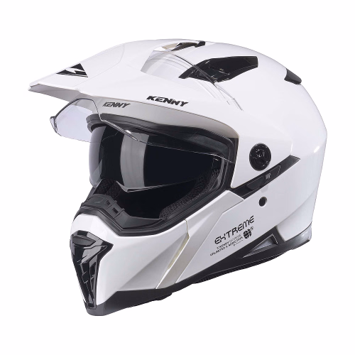 Шолом єндуро Kenny Extreme Solid Gloss White