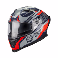 Шолом інтеграл MT Braker SV Cockpit C5 Gloss Blue Red