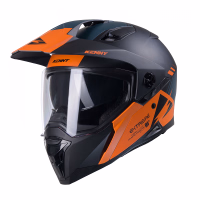 Шолом єндуро Kenny Extreme Petrol Matt Black Orange