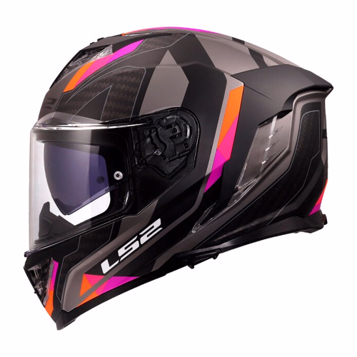 Шолом інтеграл LS2 FF818 Storm 3 Sporty Matt Grey Purple
