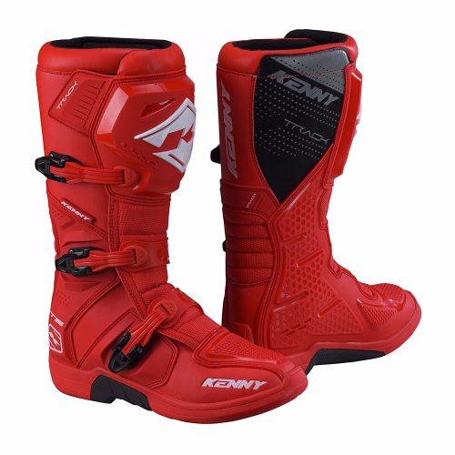 Моточеревики крос-єндуро Kenny Track T2 Boots Red