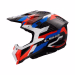 Шолом кросовий LS2 MX703 C X-FORCE Phantom Gloss White Blue Red