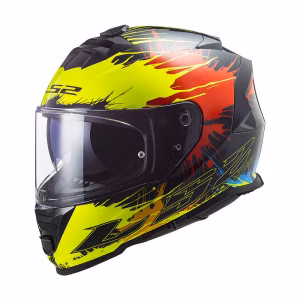 Шолом інтеграл LS2 FF800 Storm DROP Black Yellow Red