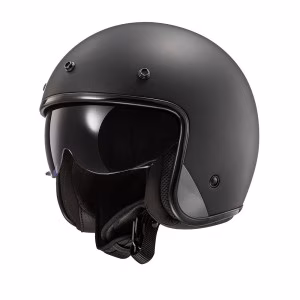 Шолом напівлицевик LS2 OF601 Bob 2 Solid Matt Black
