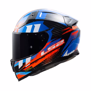 Шолом інтеграл LS2 FF811 Vector 2 C Tantic Gloss Red Blue