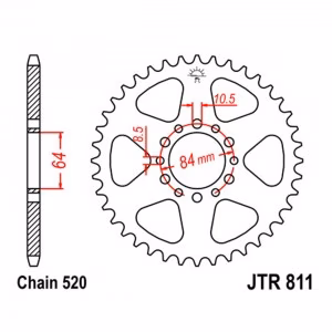Зірка задня ведена JT JTR811 Suzuki TF185 DR200 Motorcycle