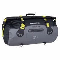 Сумка на хвіст мотоцикла Oxford Aqua T-30 Roll Bag Black/Grey/Fluo