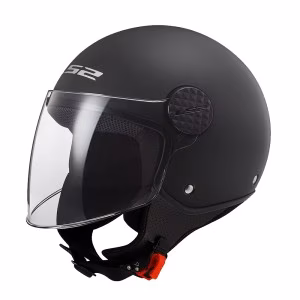 Шолом напівлицевик LS2 OF558 Sphere 2 Solid Matt Black