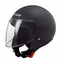 Шолом напівлицевик LS2 OF558 Sphere 2 Solid Matt Black