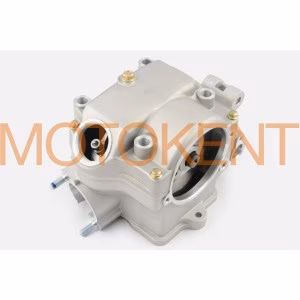Головка циліндра 4T CB250 (у зборі, + клапани, кришка) (OHC, вод. охолодження, #1) KOMATCU