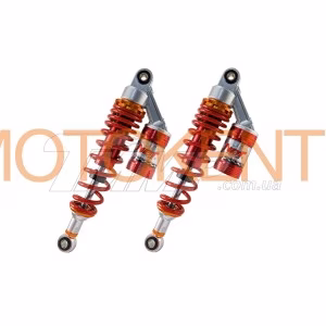 Амортизатори (пара) Delta 325mm, газомасляні (червоні) EVO