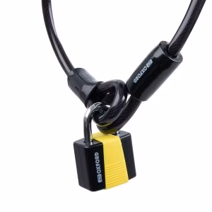 Замок із тросом Oxford Loop Lock10 Hooped Cable + Padlock 10mm x 1.8m