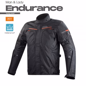 Текстильна мотокуртка LS2 ENDURANCE MAN JACKET BLACK RED