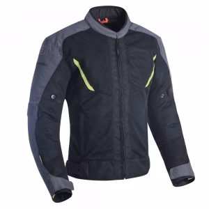 Текстильна мотокуртка Oxford Delta 1.0 MS Air Jkt Black/Grey/ Fluo