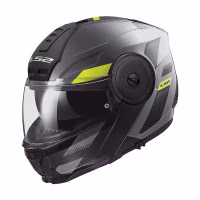 Шолом модуляр LS2 FF902 Scope 2 Max Matt Hi-Vis Yellow