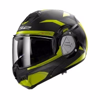 Шолом модуляр LS2 FF906 Advant Revo Matt Black H-V Yellow