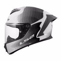 Шолом інтерал LS2 FF820 Rapid 3 Flow Gloss White Grey