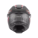 Шолом інтеграл EXKLUSIV Goliath Cut Matt Black Red