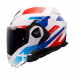 Шолом модуляр LS2 FF901 Advant X Nova Gloss White Blue Red