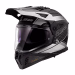 Шолом єндуро LS2 MX702 Pioneer 2 100TH Meridian Matt Black Light Grey
