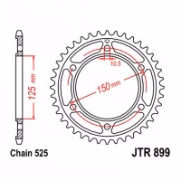 Зірка задня ведена JT JTR899 KTM 950LC8 990 1050 1190 Adventure 950Superenduro R Motorcycle