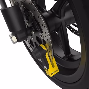 Протиугінний замок на диск Oxford Titan 10mm Pin Disc Lock Yellow incl. Pouch