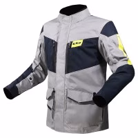 Текстильна мотокуртка LS2 Metropolis Evo Man Jacket Titanium Yellow