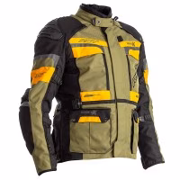 Текстильна мотокуртка RST Pro Series Adventure-X CE Mens Textile Jacket Green / Ochre